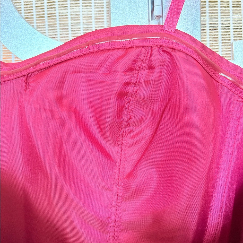 Adrianna Papell Pink Ruched Bustier Mini Dress - Picture 8 of 8